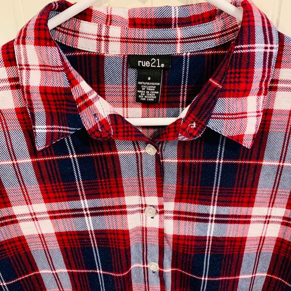 Long Sleeved Flannel Shirt (S)